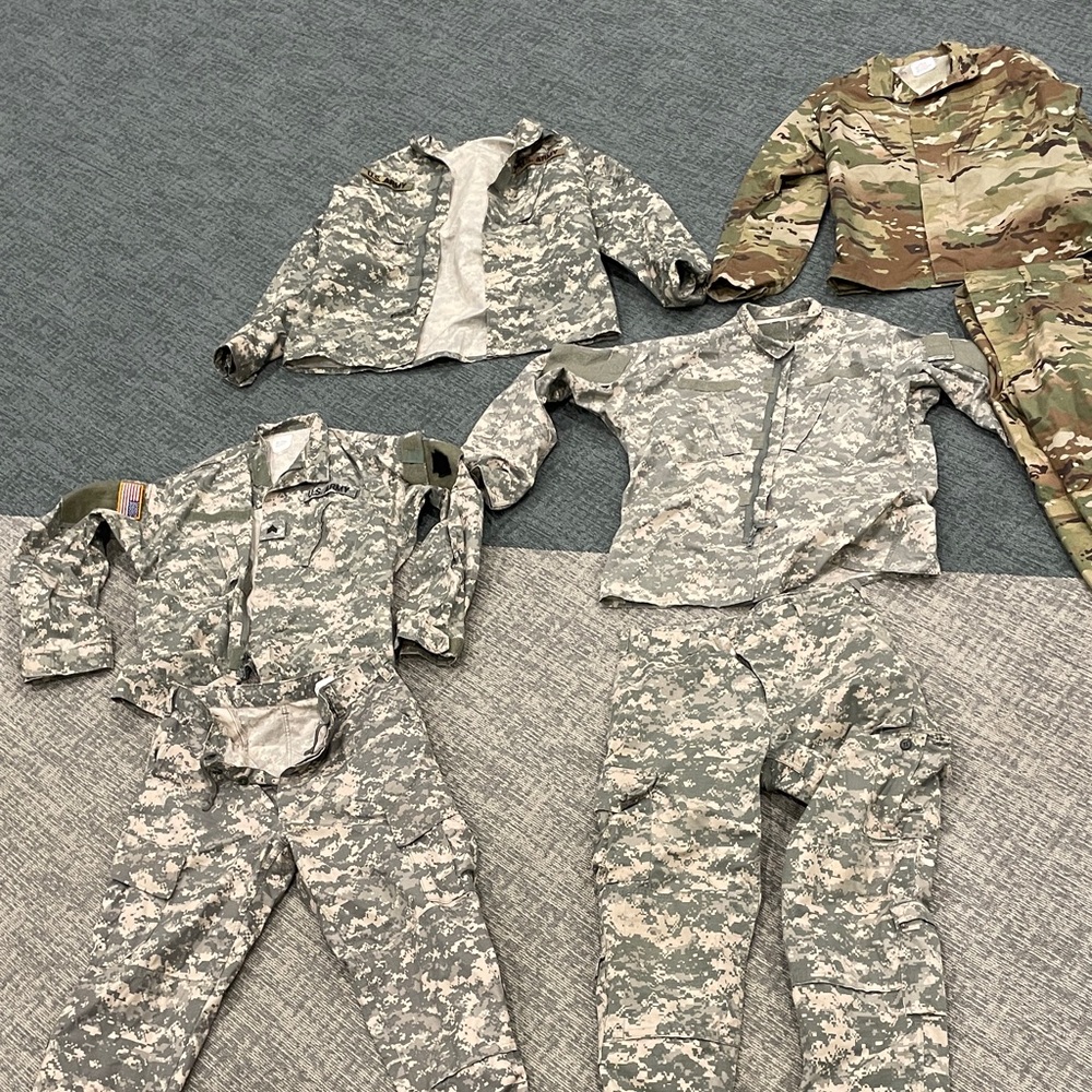 Camouflage Military Uniform Set